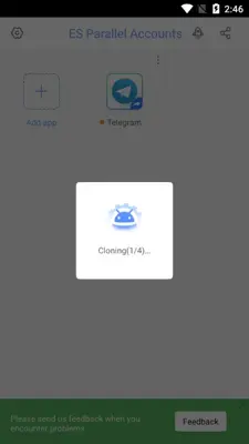 ES Parallel Accounts android App screenshot 2